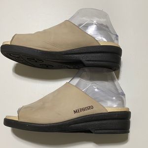 Mephisto loafers air relax slip on tan size 6.5 -7